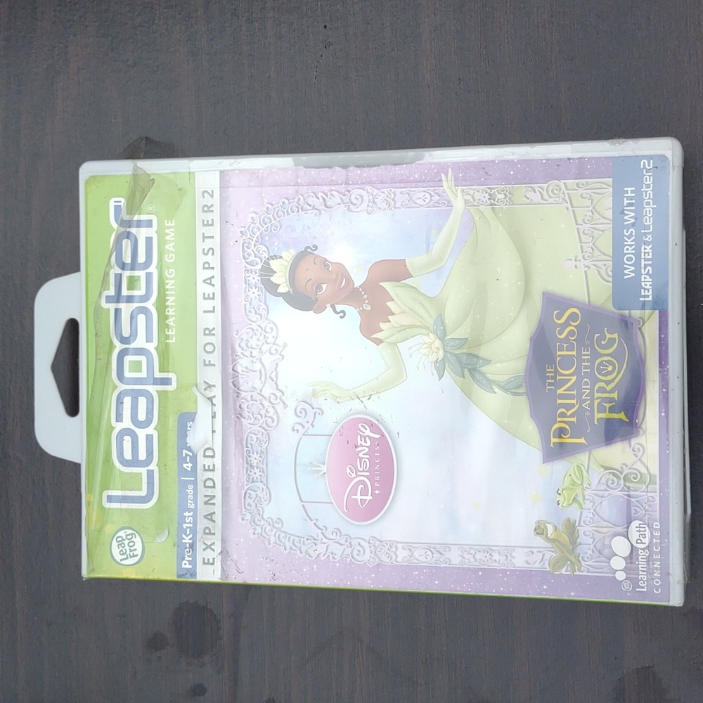 NEW Leapster Leapster and Leapster 2 The princess and the frog